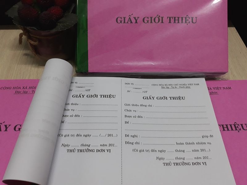 Giấy giới thiệu