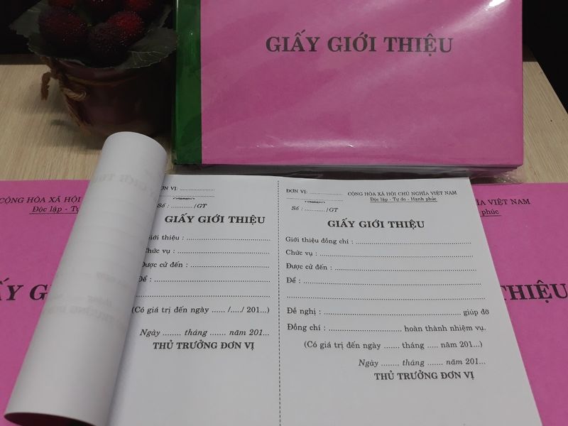 Giấy giới thiệu