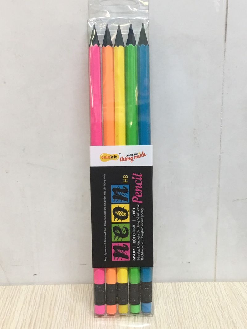 Bút chì HB Neon GP-C02 hộp 5