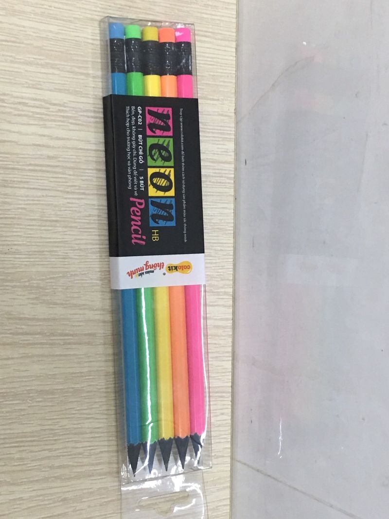 Bút chì HB Neon GP-C02 hộp 5