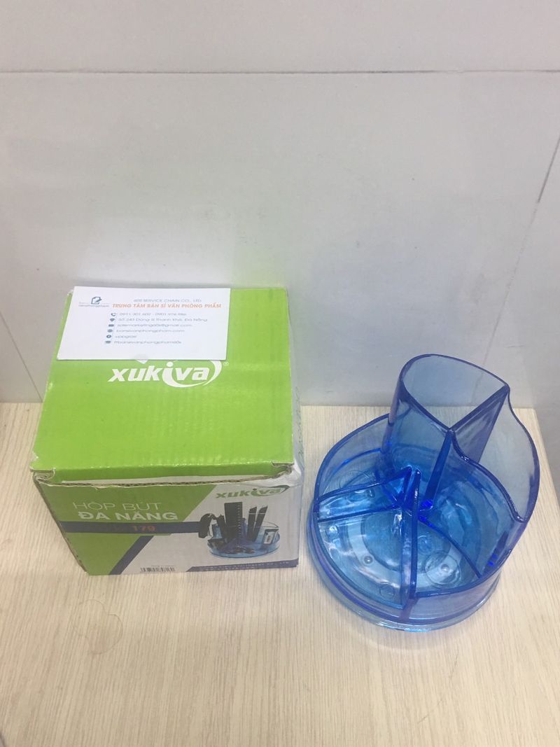 Ống đựng bút xoay 360 độ Xukiva 179