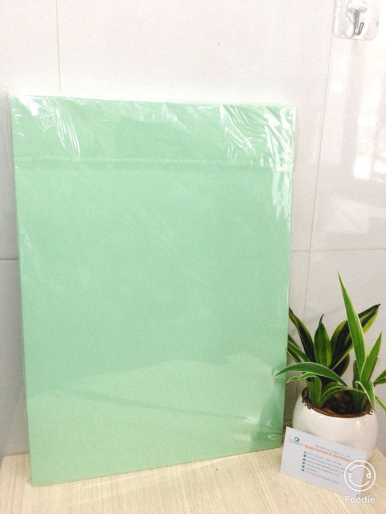 Giấy A3 Bìa dày ĐL160 - Xanh lá cây