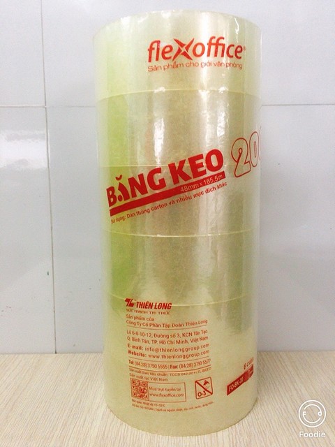 Băng Keo Trong FO 48Mm - 200Y (180m)