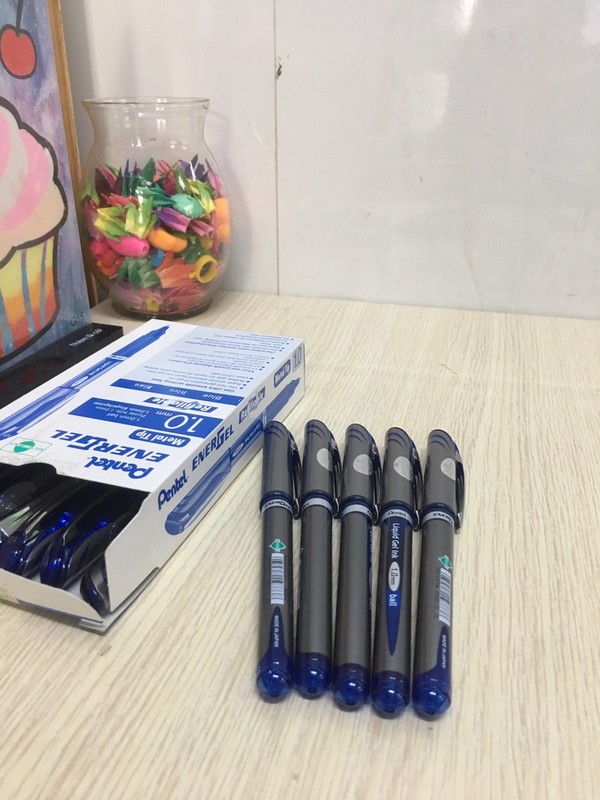 Bút ký Pentel BL-60C ( 1mm) hộp 12 cây - xanh dương