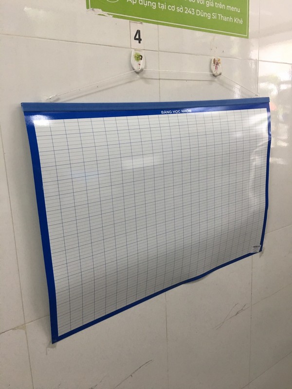 Bảng phụ ngang khổ A2 (40x60)