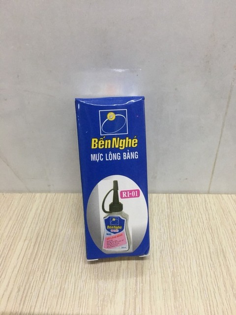 Mực lông bảng Bến Nghé lốc 10 hộp - xanh