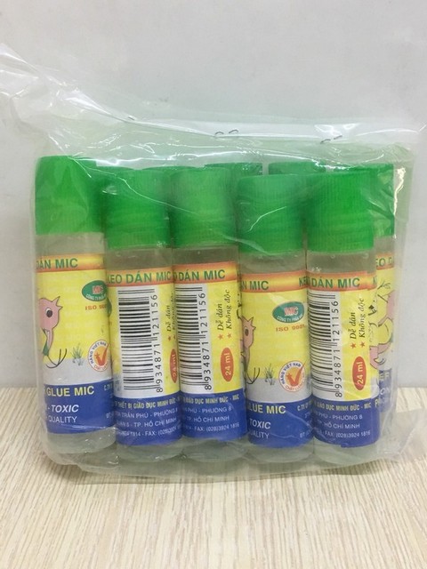 Keo nước MIC lốc 10 hộp