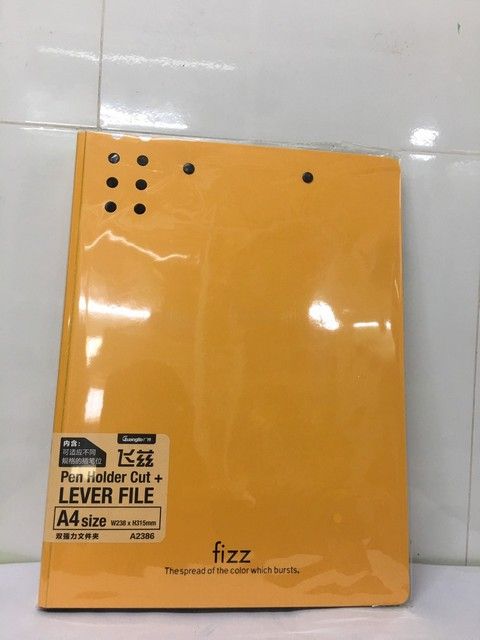 Bìa kẹp A4 (2 khóa) Fizz A2386