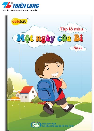 Tập tô màu CB-012 (Ngày của Bi)