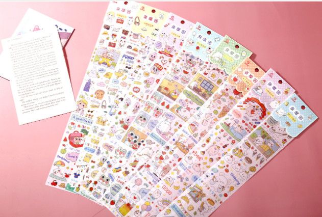 Sticker dài 1 tấm (nhiều mã có bao)