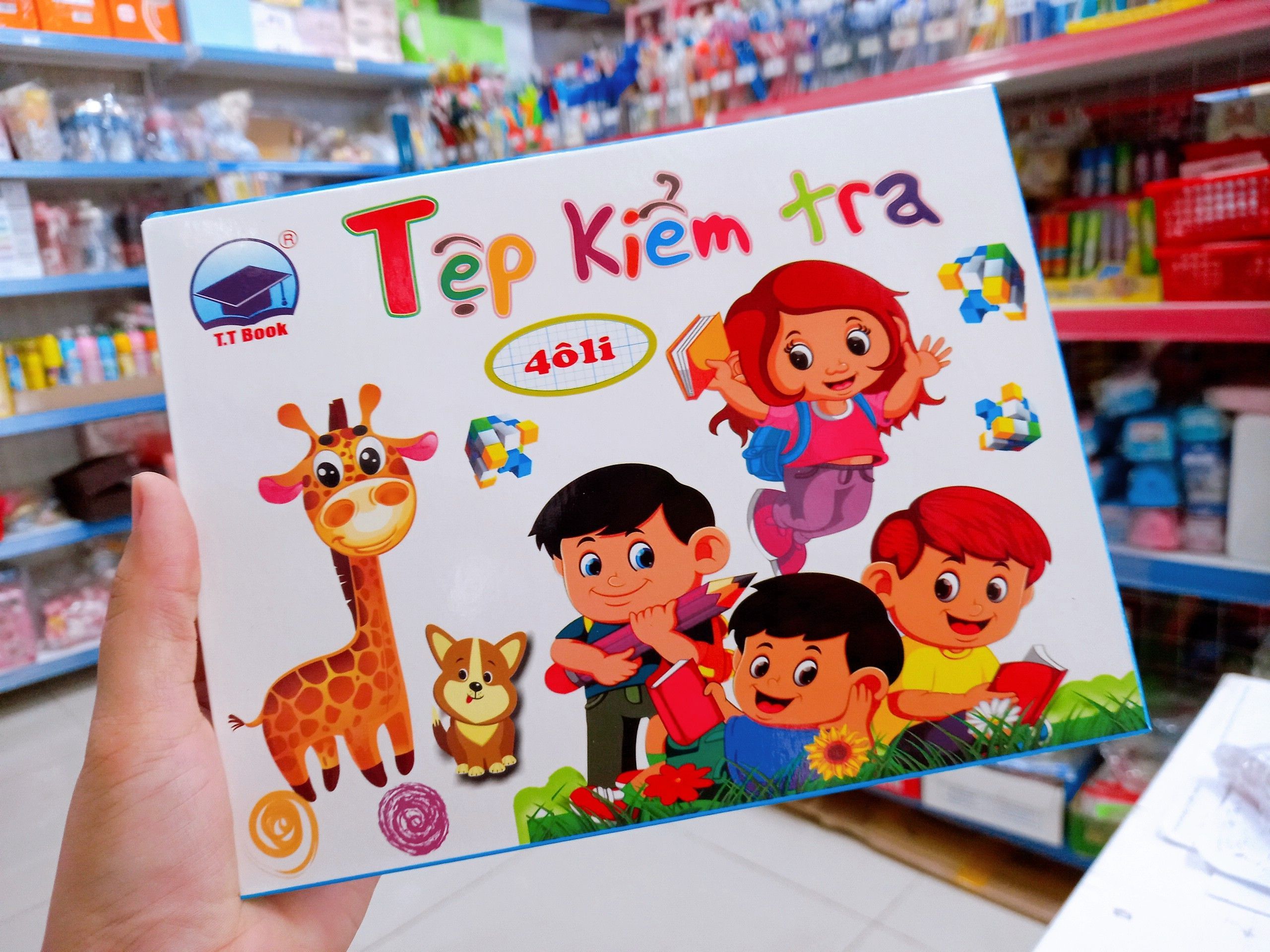 Tệp kiểm tra Tân Tiến 20 tờ ( Thùng 100 tệp)