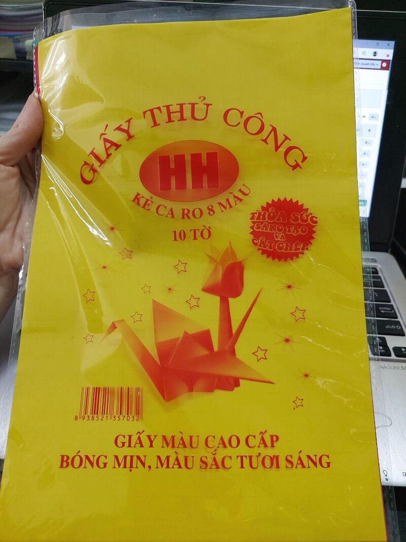 Giấy thủ công VH (7 màu)