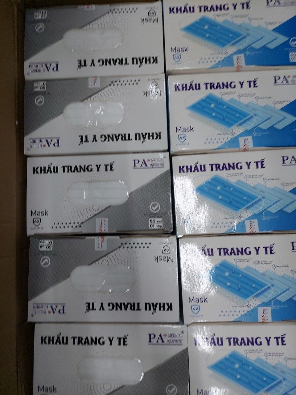 Khẩu trang kháng khuẩn 4 lớp hộp 50