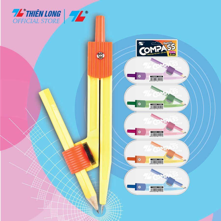 Compa bút chì C-015 hộp 20