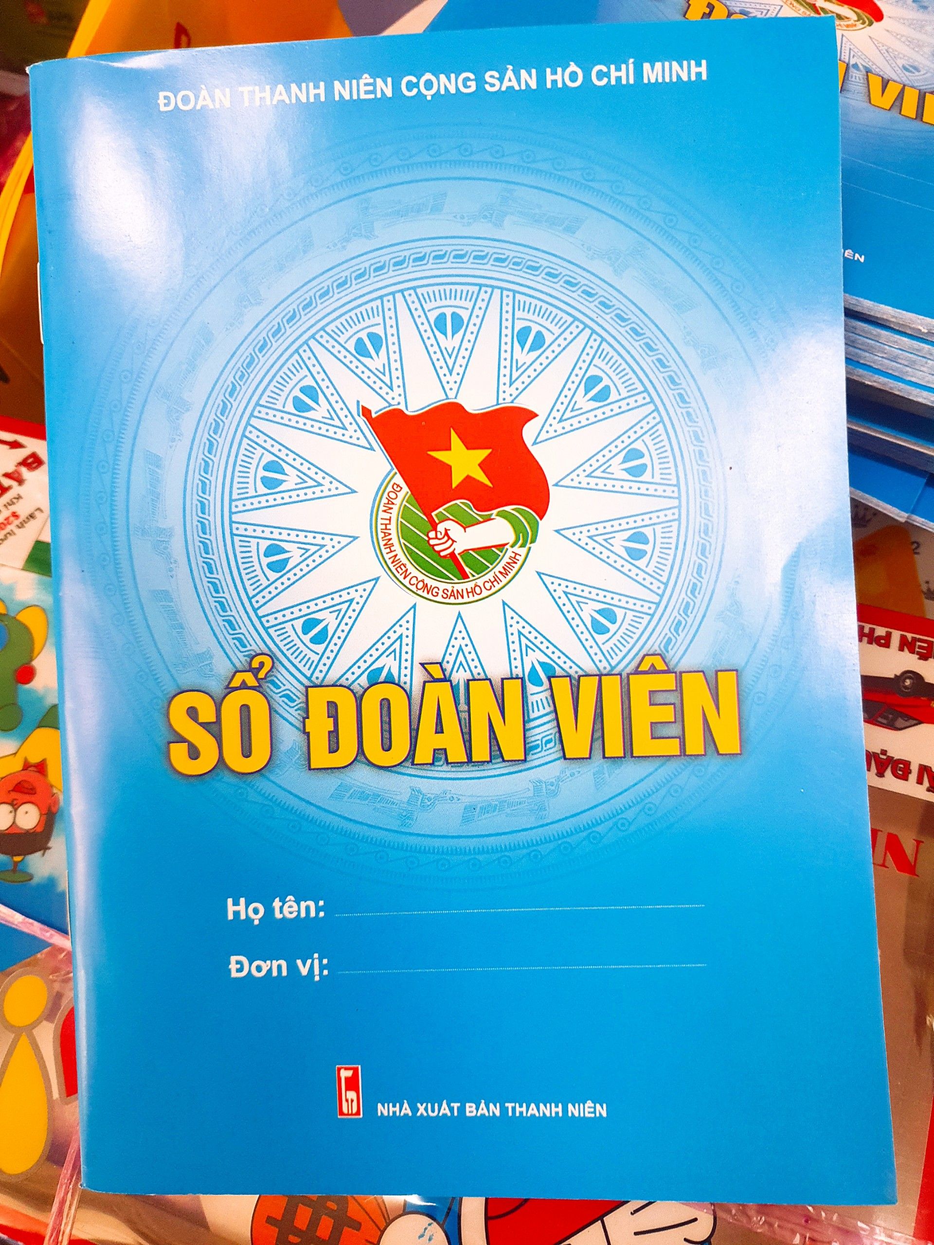 Sổ Đoàn tốt ( xanh)