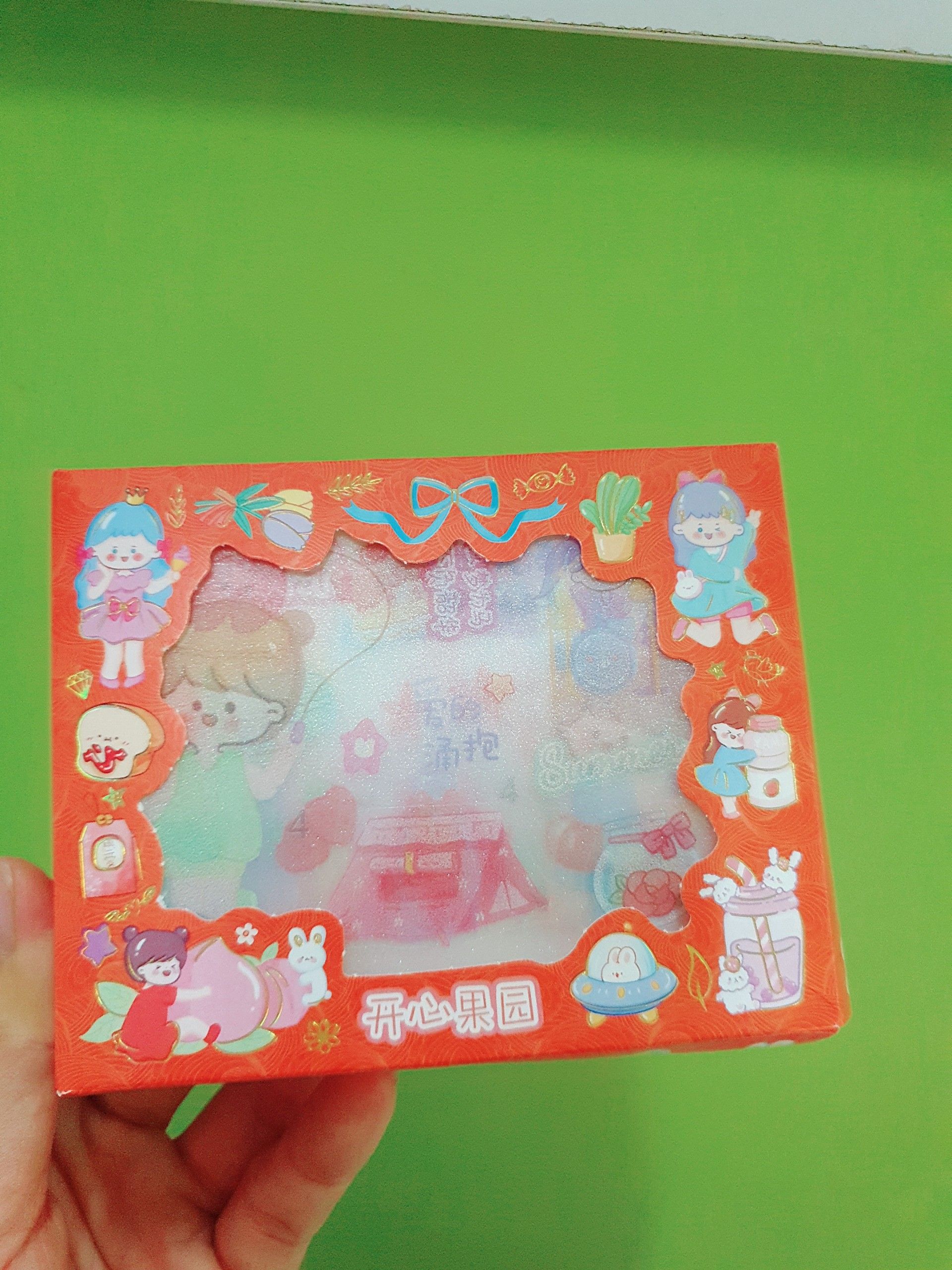 Sticker hộp 8 tấm nhũ SZ19-001
