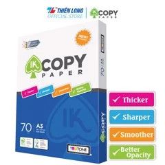 Giấy A3 IK Copy Paper xanh TRUETONE