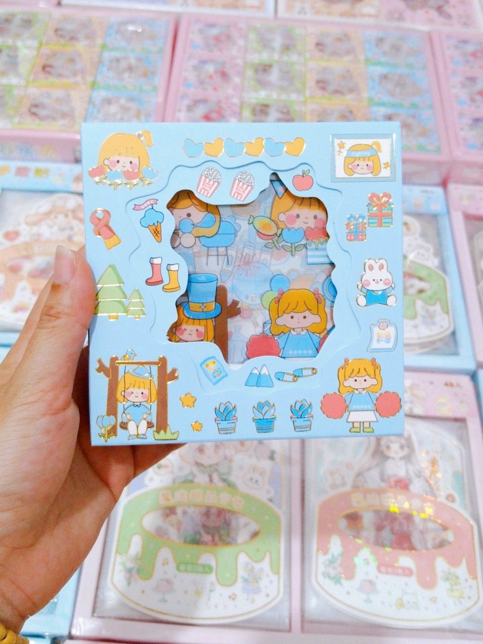 Sticker hộp 10 tấm lớn WX-ZR