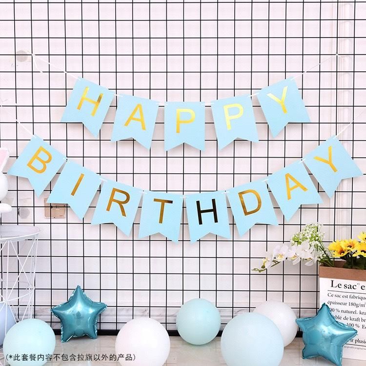 Dây chữ "Happy Birthday" mới