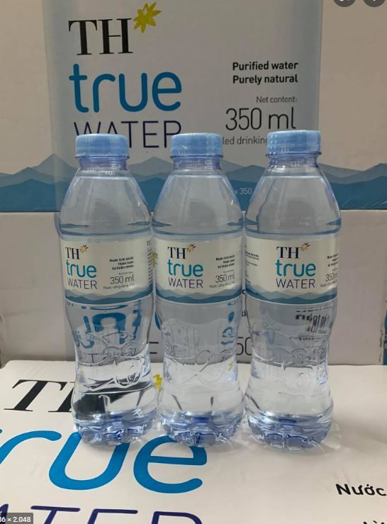 Nước suối TH True Water 350ml ( thùng 24 chai)