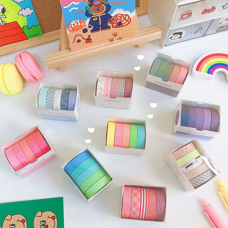 Washi 5 cuộn mới (lốc 12h) (K)