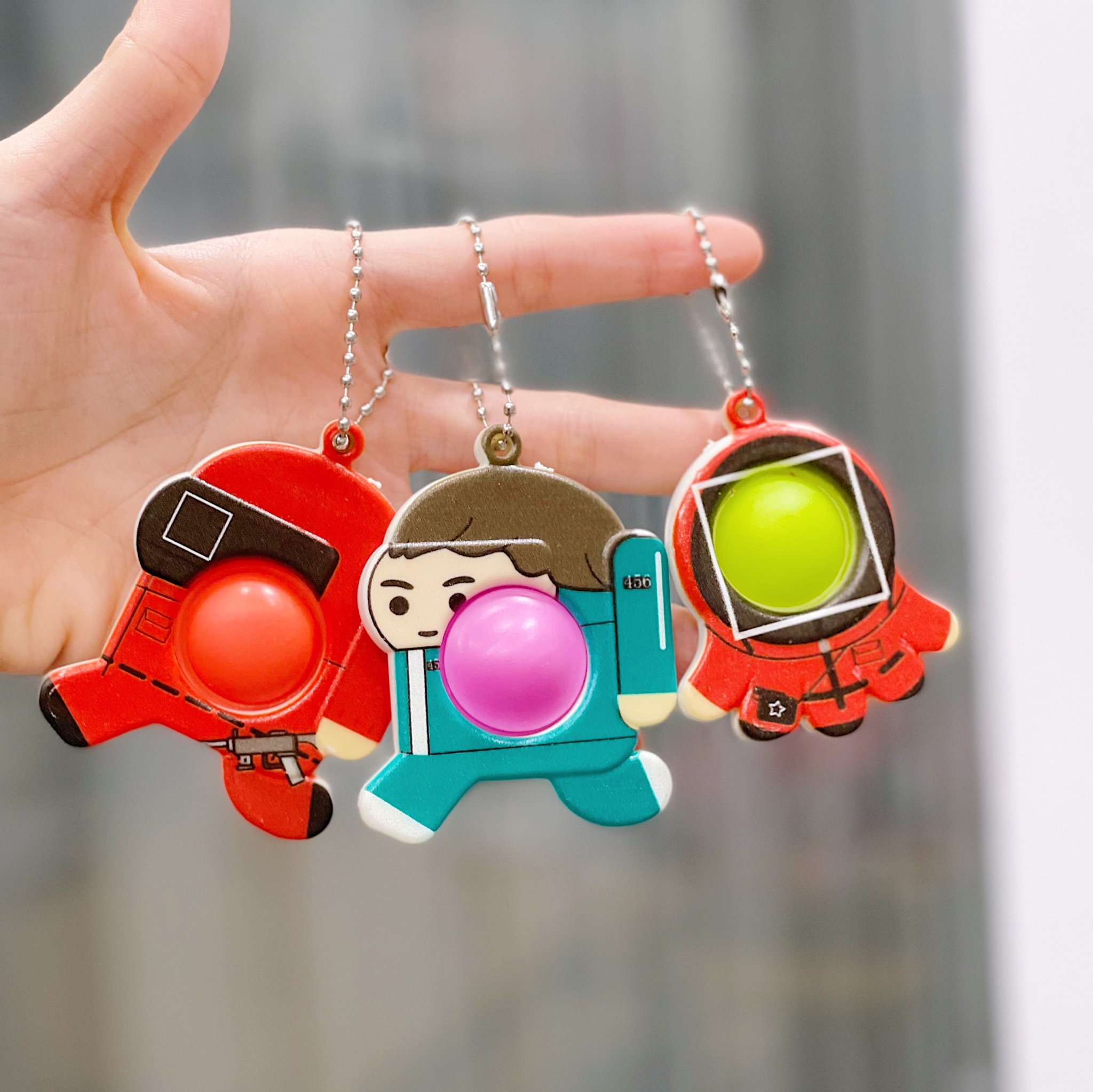 Móc khóa Squid game