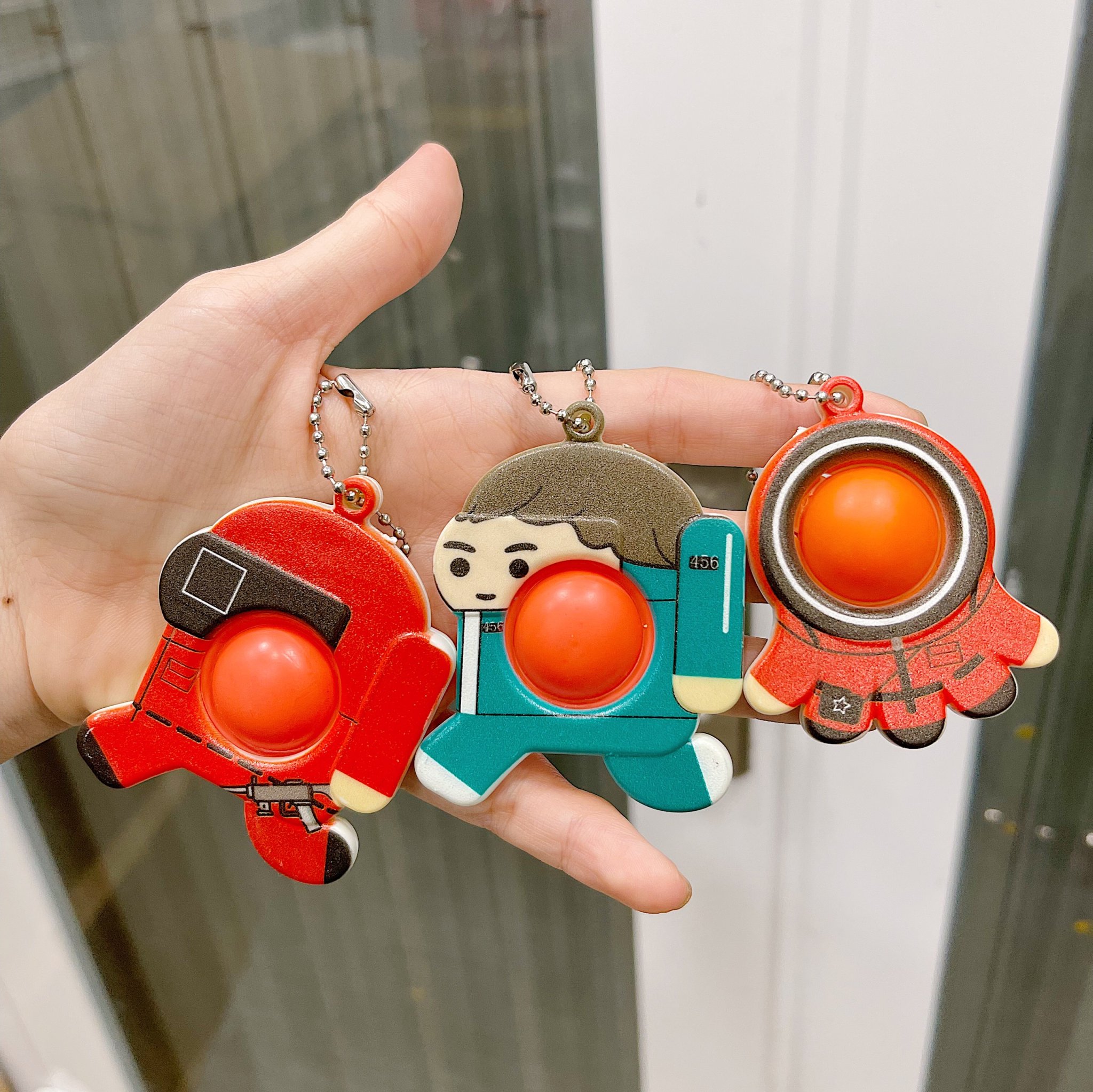 Móc khóa Squid game