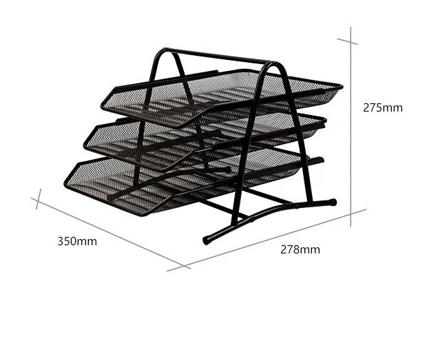 Kệ tài liệu sắt 3 tầng Sunwood 1206