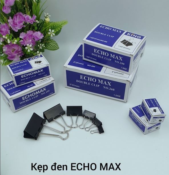 Kẹp Đen 19mm Echo