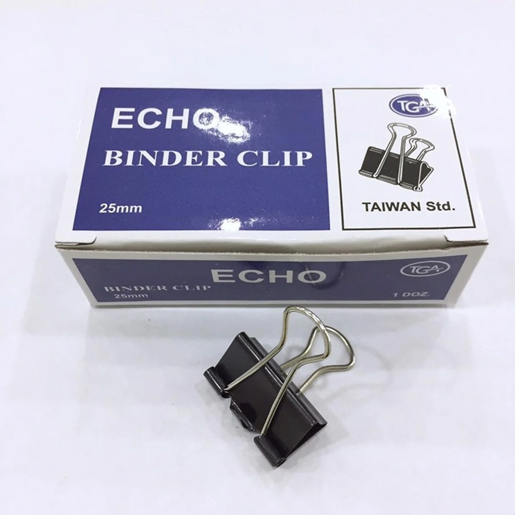 Kẹp Đen 25mm Echo