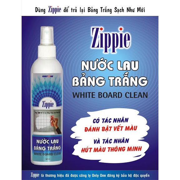 Nước lau bảng Zippie