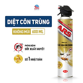 Bình xịt côn trùng ARS Jet Gold 600ml ( không mùi)