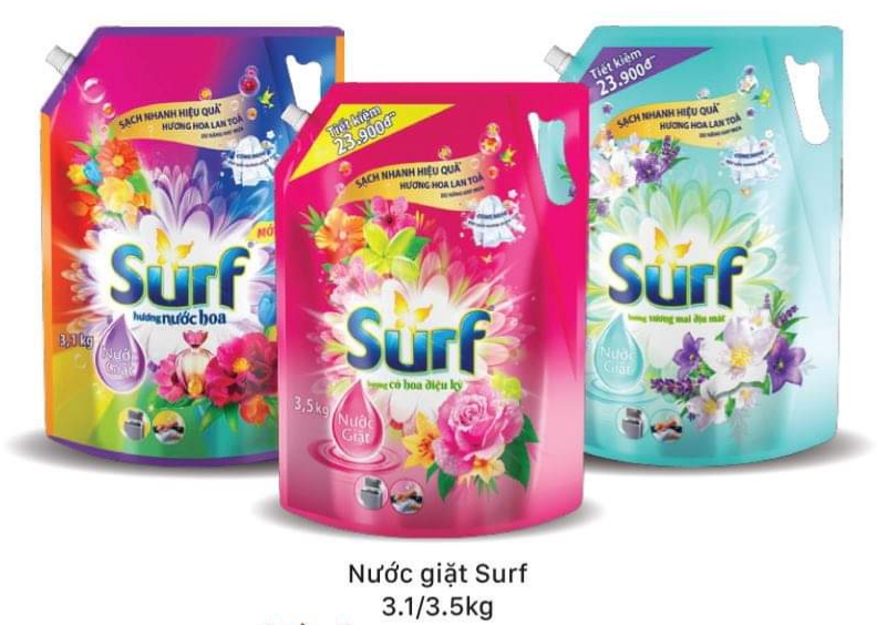 Nước giặt Surf - Túi 2.9kg