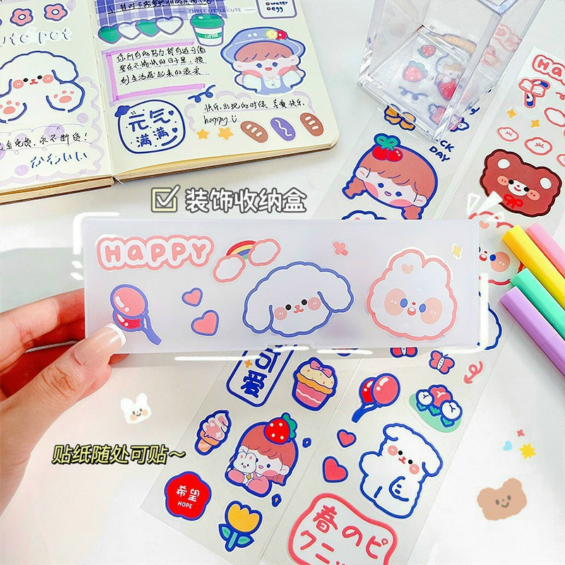 Sticker dài 1 tấm mới (không bao)