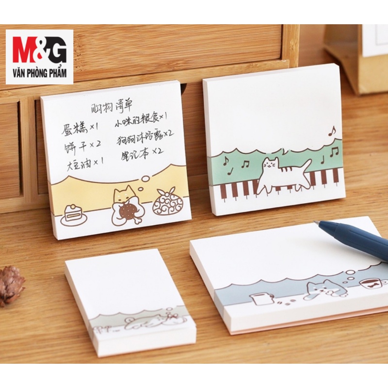 Giấy note màu hình 3x3 M&G YS-179