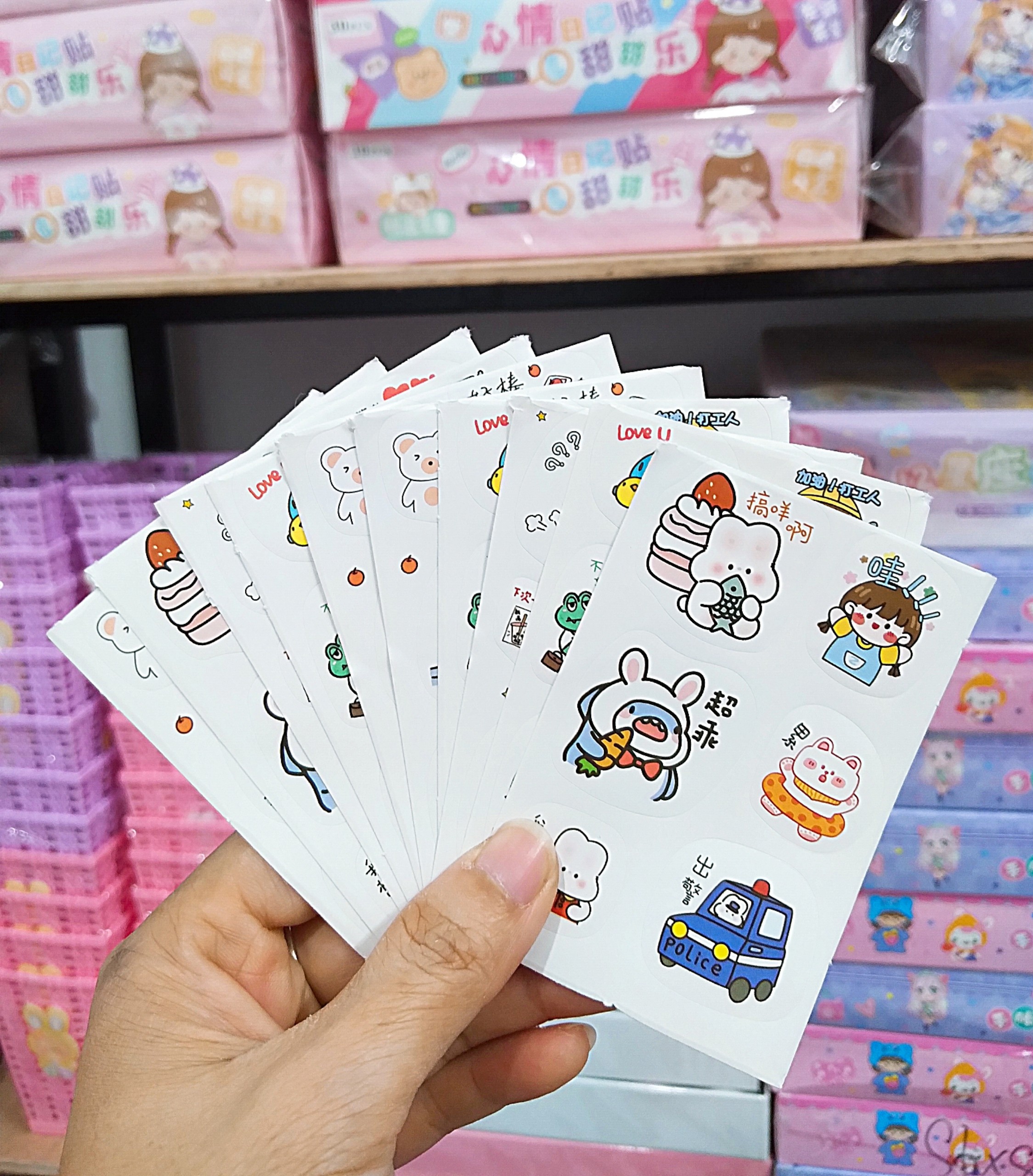 Sticker hộp 10 rẻ