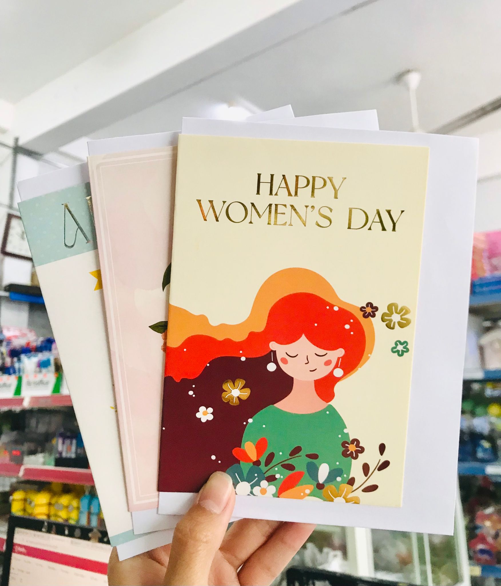 Thiệp chúc mừng 8/3 Happy Women's Day