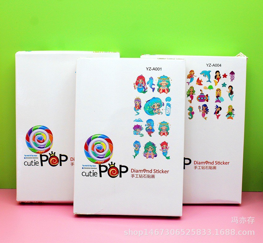 Set đính đá Cutie Pop YZ-A005 (15 hình)