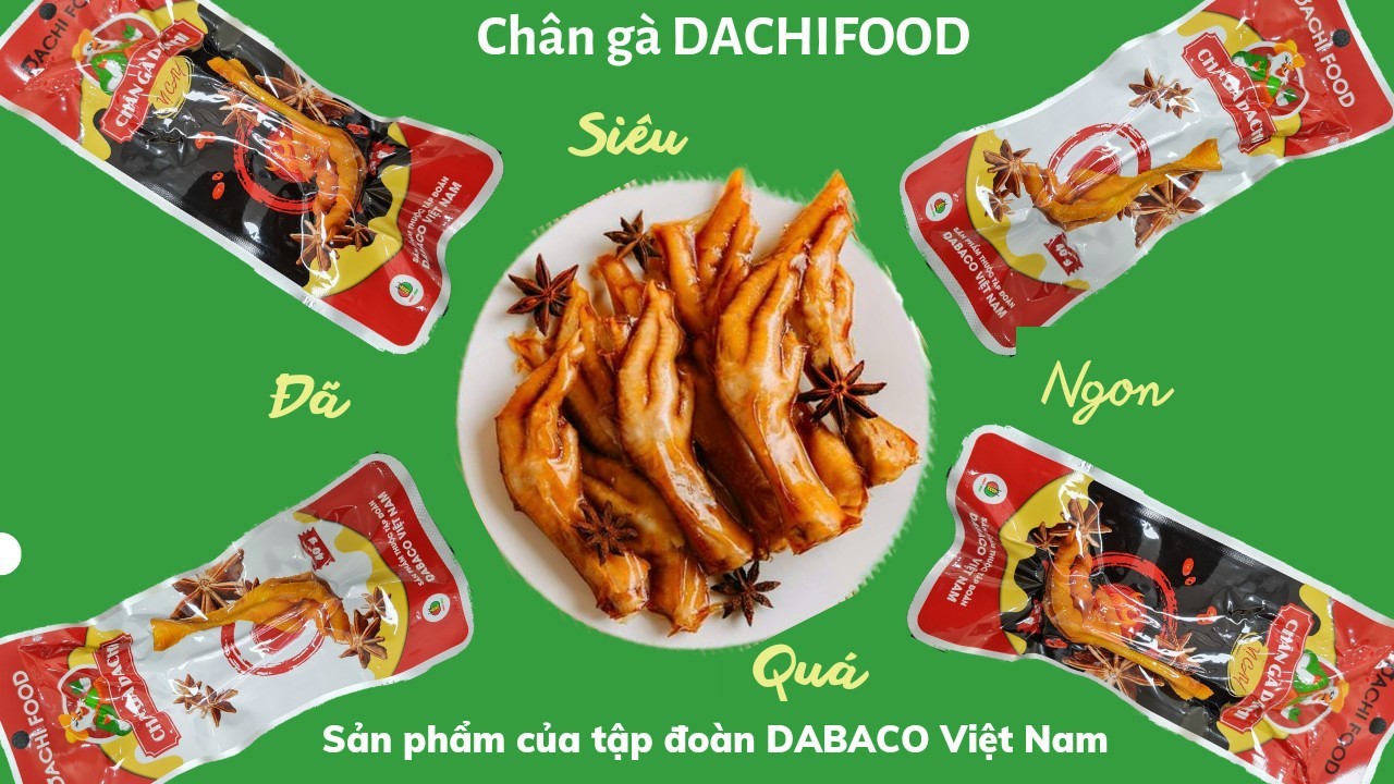 Chân gà ăn liền Dachi vị cay ( Túi 25 cái )