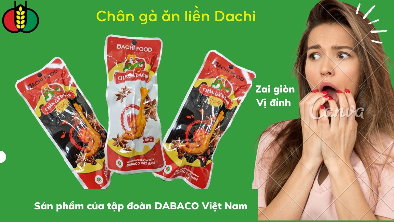 Chân gà ăn liền Dachi vị thường ( Túi 25 cái)