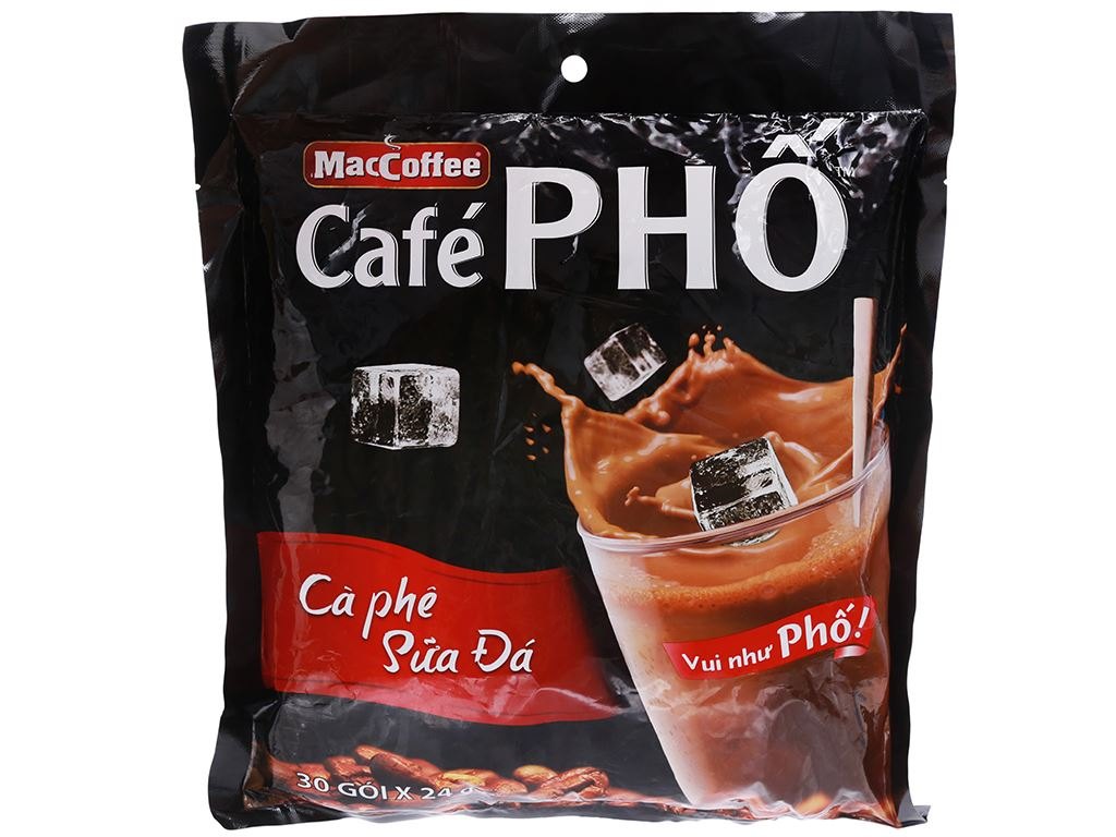 Cà phê Phố sữa - Bịch 30 gói