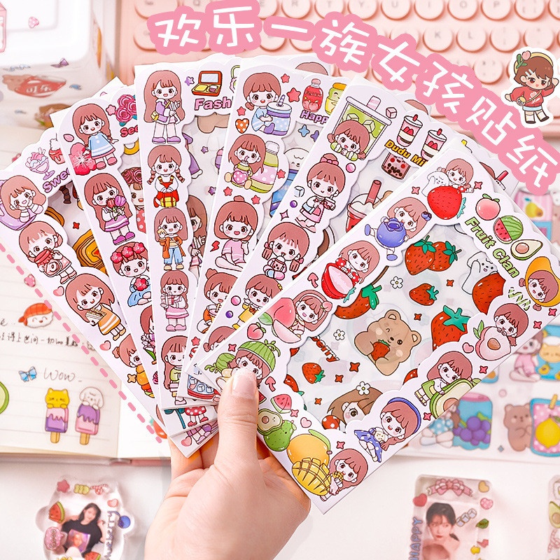 Sticker 6 tấm trái cây