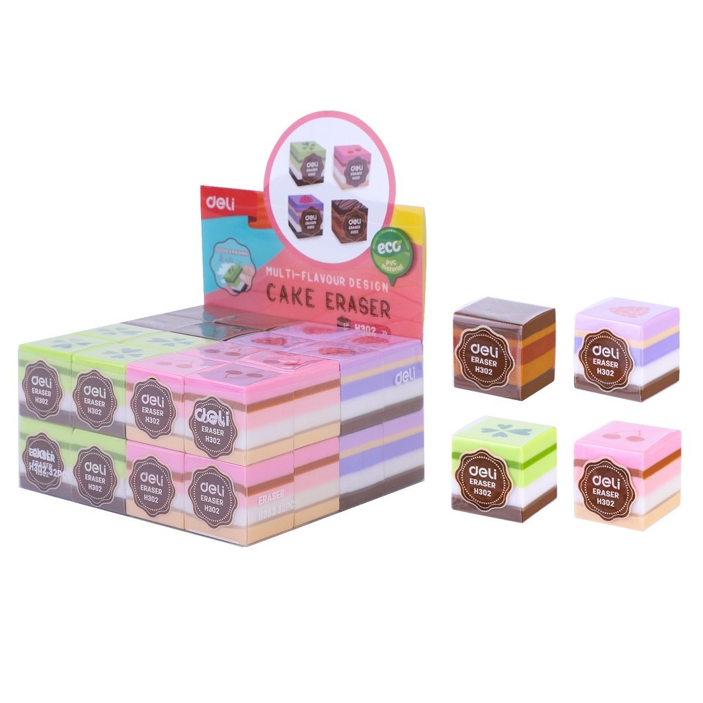 Tẩy Deli Bánh EH302 (Hộp 32)(HĐ 8%)