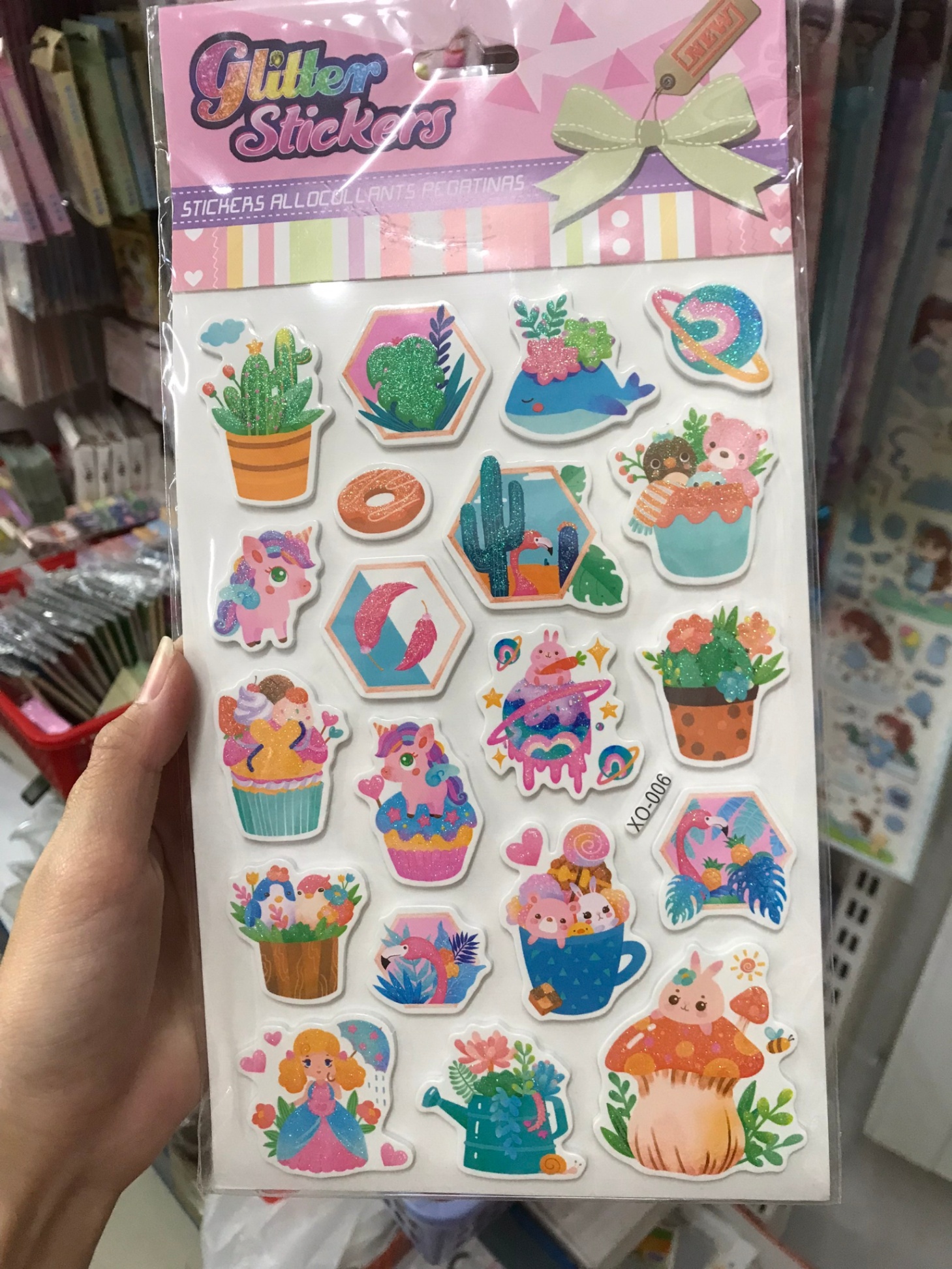 Puffy Candy Stickers