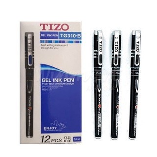 Bút gel TIZO TG310-B hộp 12 - xanh