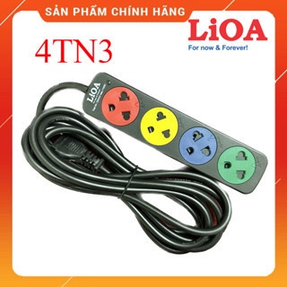 Ổ cắm điện Lioa 4TSN325 - 3m 4 phích (3 chấu)