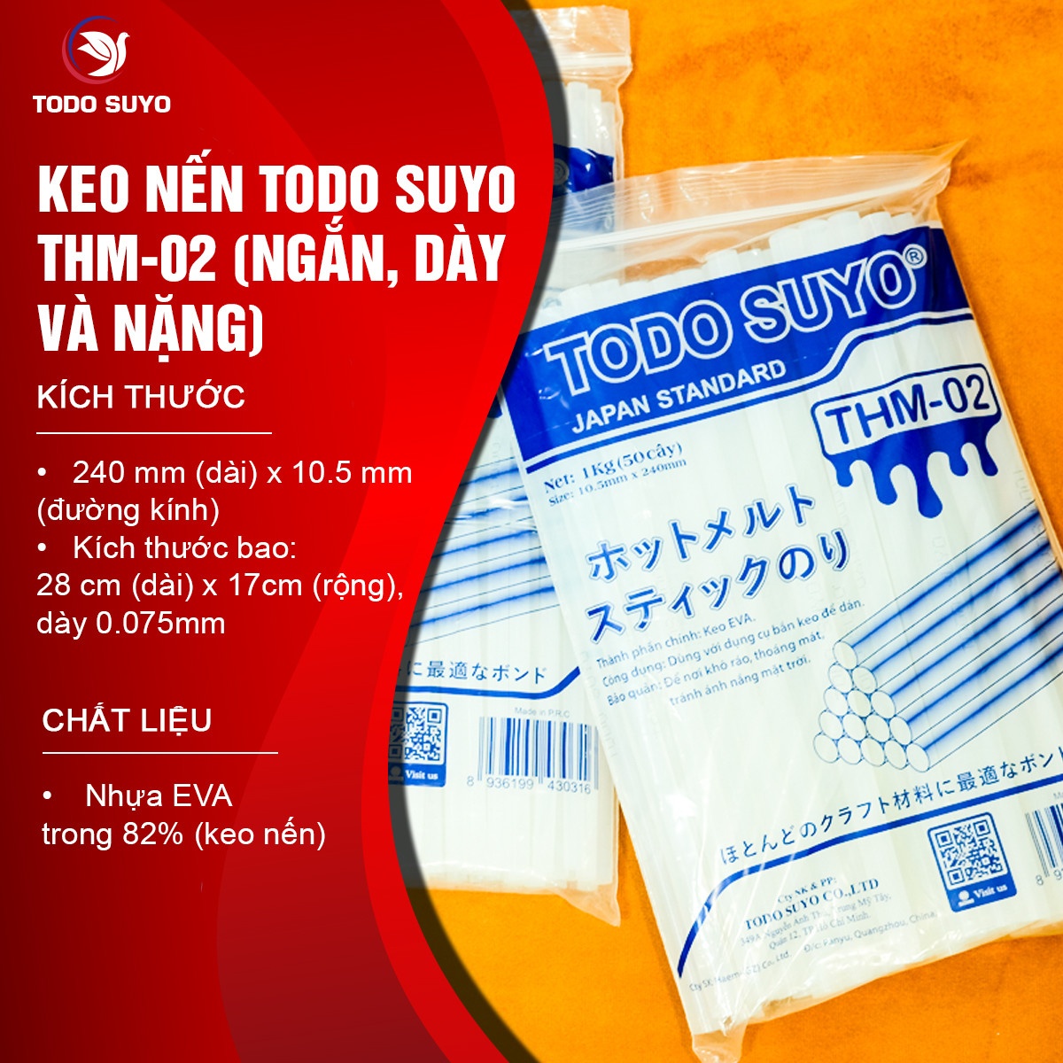 Keo nến lớn Todo Suyo