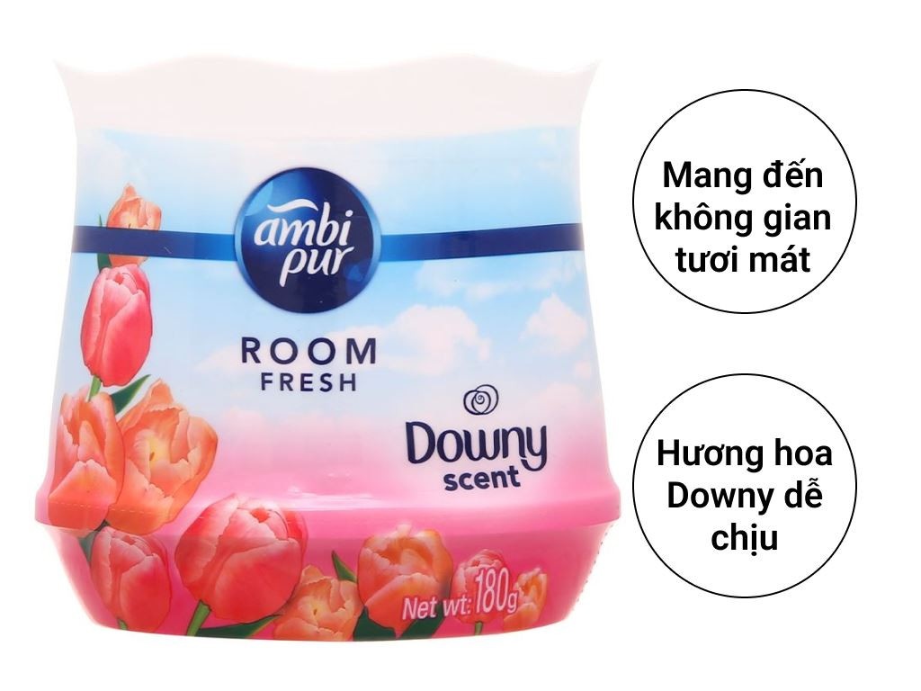 Sáp thơm Ambipur 180g (Downy, Lavender, sả)