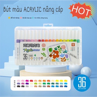 Bút lông màu Acrylic Marker No.9053A (36 màu)