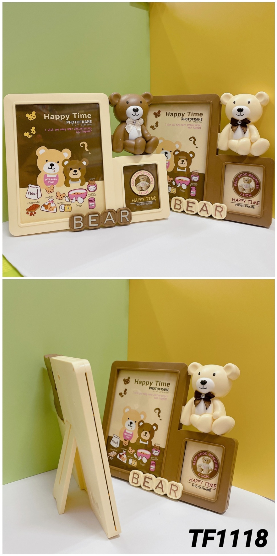 Khung ảnh dọc đôi Bear TF1118